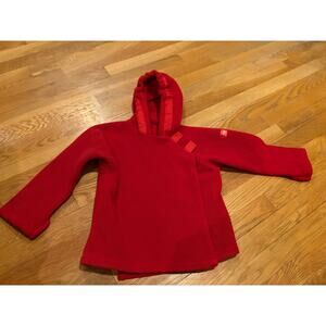 Widgeon unisex 4t red fleece jacket